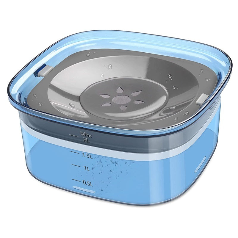 Dog Water Bowl - Blue - Dog Bowl