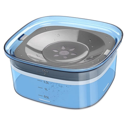 Dog Water Bowl - Blue - Dog Bowl