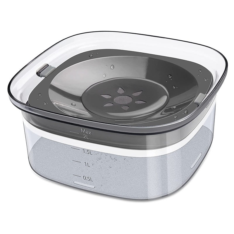 Dog Water Bowl - Transparent - Dog Bowl