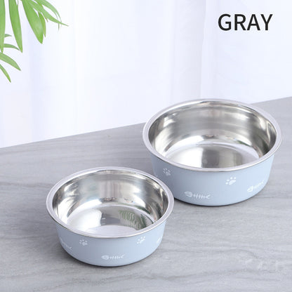 Dog Bowl Paw Design