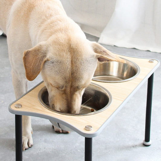 Adjustable Height Dog Food Bowl