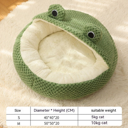 Cat Nest Frog Shape