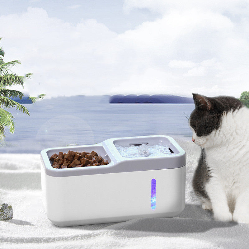 Intelligent Cat Automatic Water Fountain and Feeder - Cat Drinking Fountain