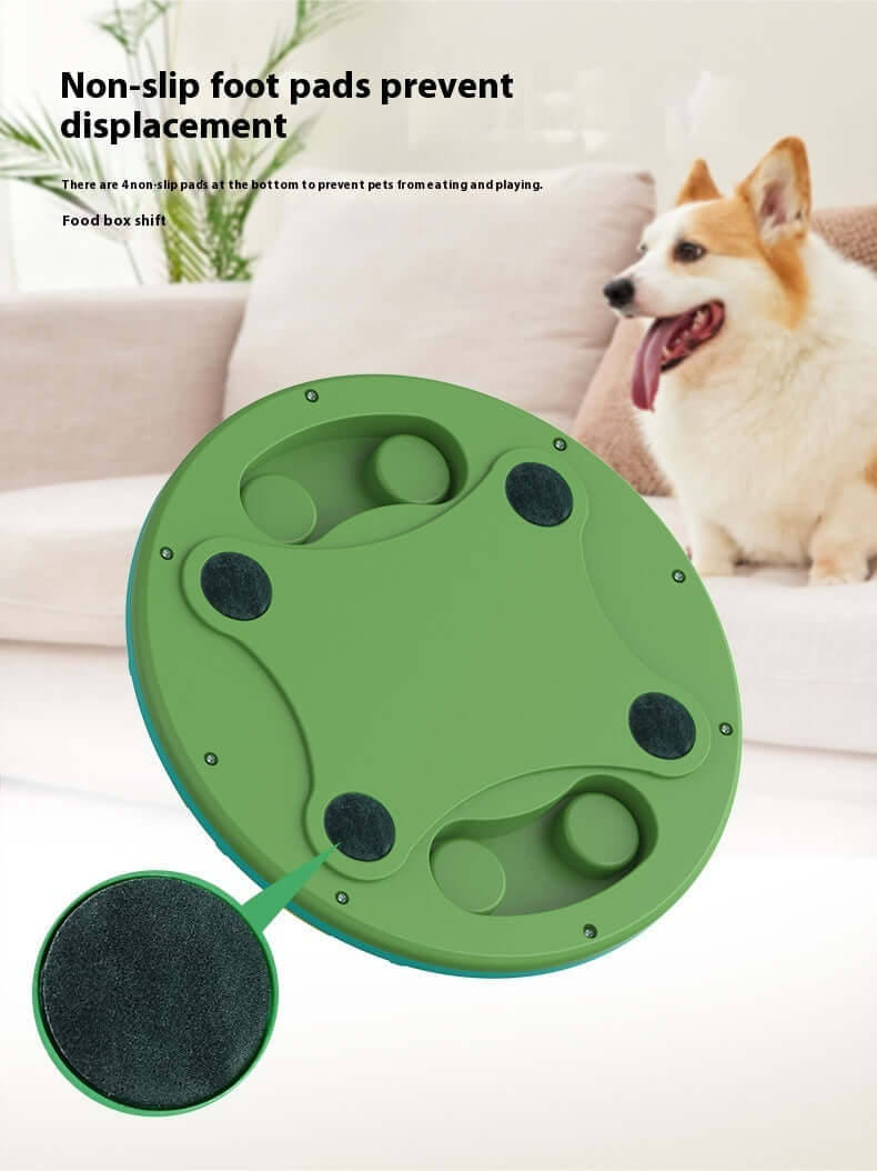 Interactive Dog Puzzle Toy - Green - Dog toy