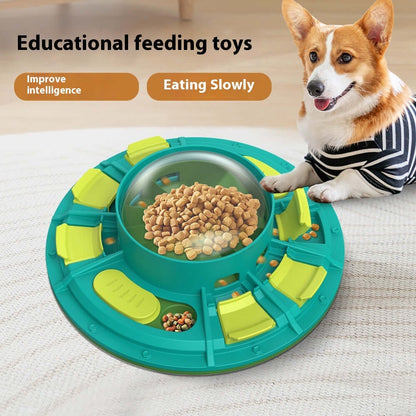 Interactive Dog Puzzle Toy - Green - Dog toy