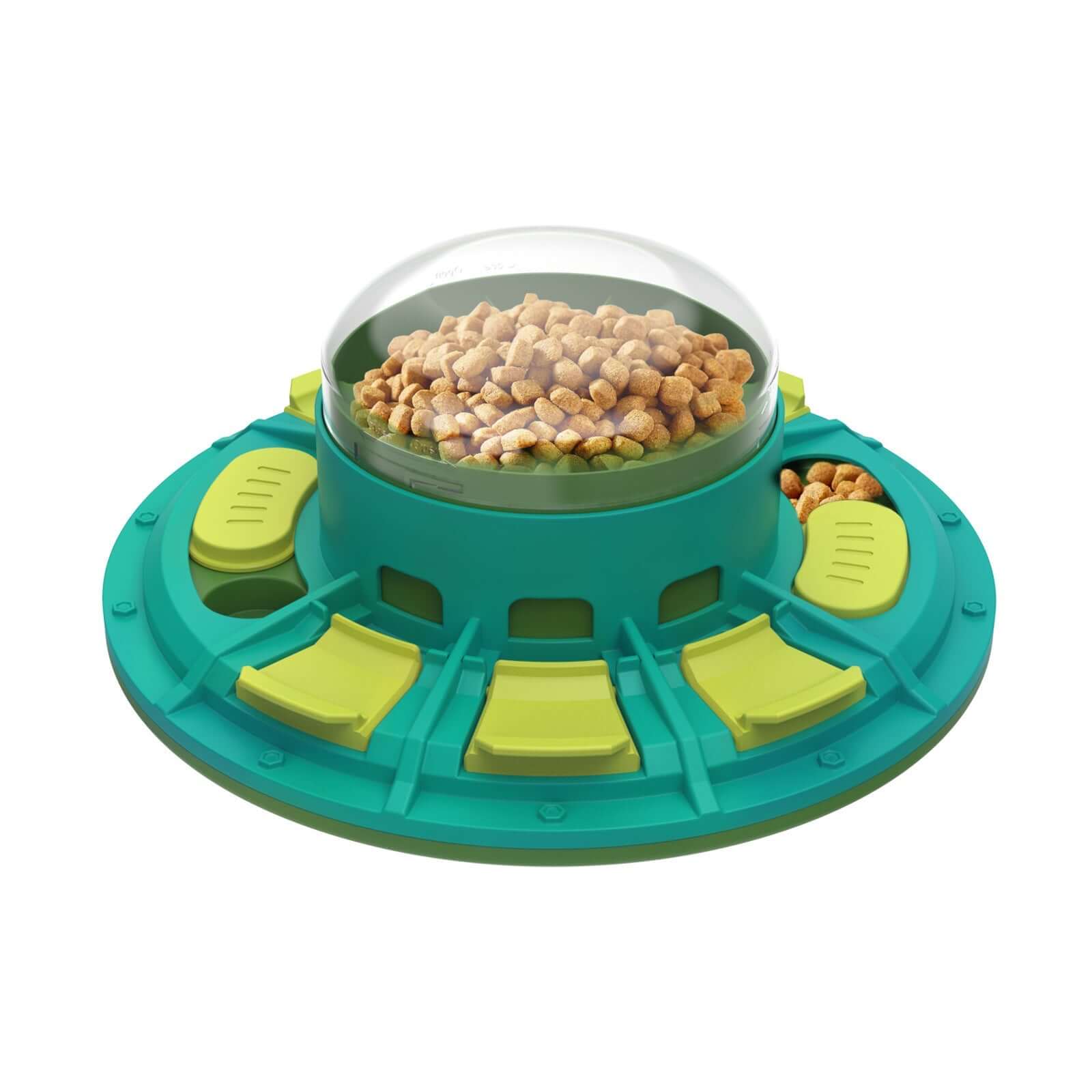 Interactive Dog Puzzle Toy - Green - Dog toy