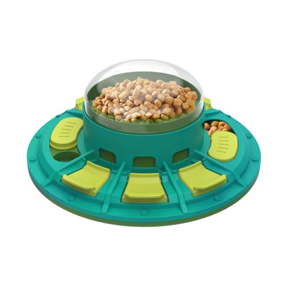 Interactive Dog Puzzle Toy - Green - Dog toy