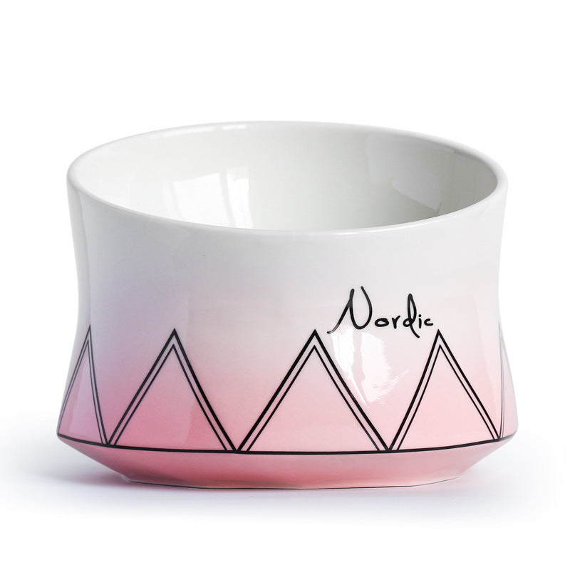 Nordic Cat Bowl - Pink - Pet bowl