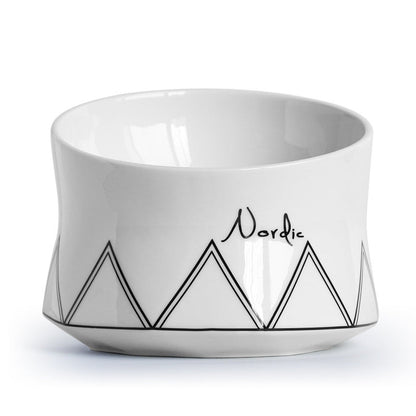 Nordic Cat Bowl - White - Pet bowl