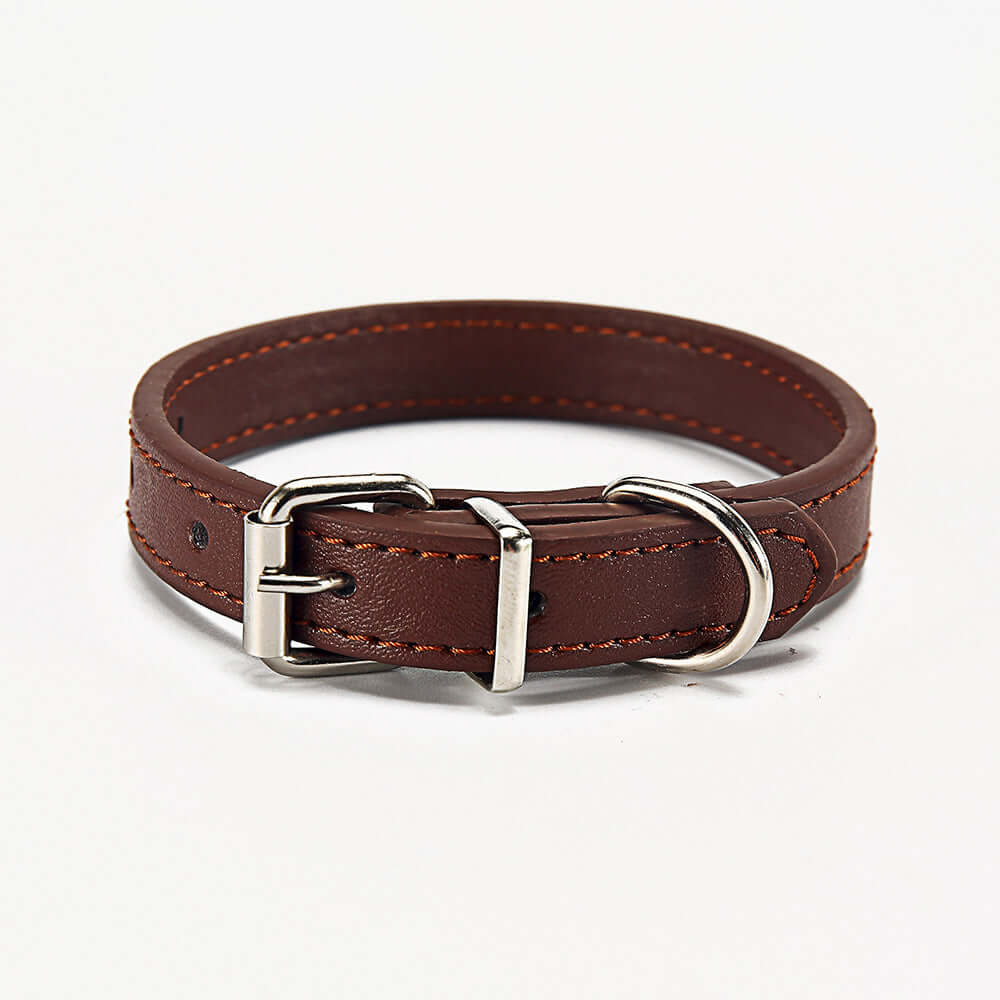 Pet Collar - Coffee / M 1.5*30 - Cat accessories