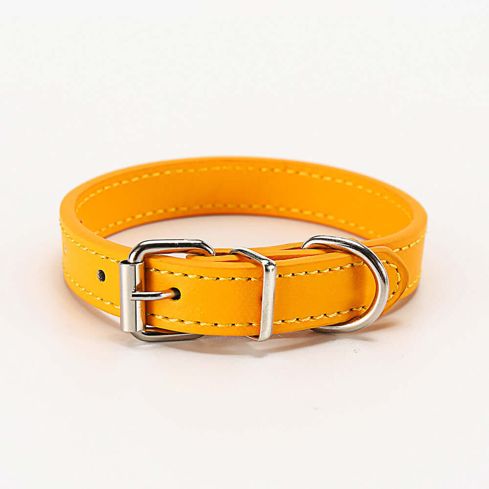 Pet Collar - gold / M 1.5*30 - Cat accessories