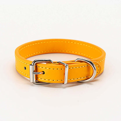 Pet Collar - gold / M 1.5*30 - Cat accessories