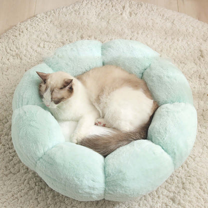 Plush Velvet Cat Kennel Bed - Cat bed