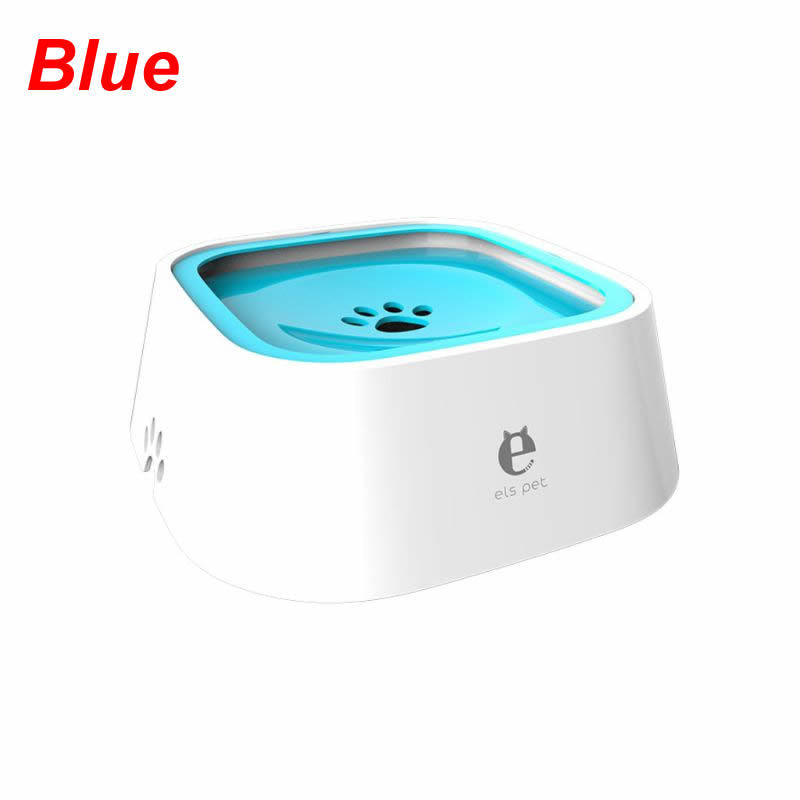 Portable Dog Bowl - Blue - Pet drinking