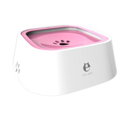 Portable Dog Bowl - Pink - Pet drinking