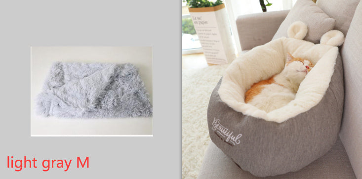 Soft Cat Bed - Set / M - Pet Bed