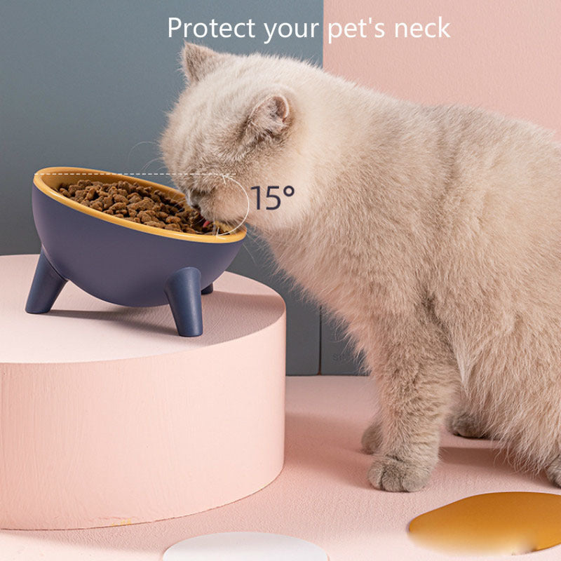 Tilted Cat Bowl * - Pet bowl